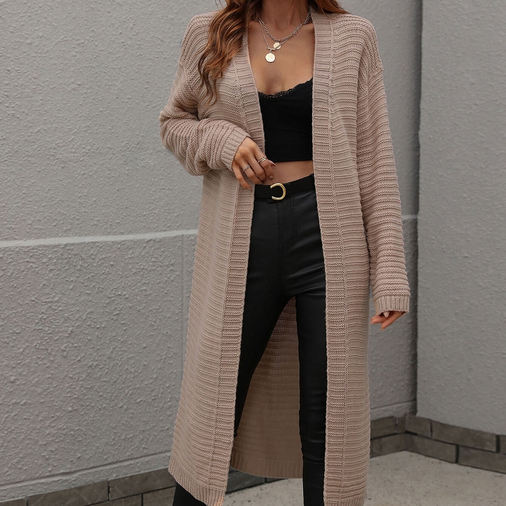 Dropped Shoulder Cardigan